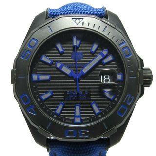 タグホイヤー(TAG Heuer)のTAG Heuer(タグホイヤー) 腕時計 アクアレーサー WAY208B.FC6382 メンズ チタン/ナイロンベルト 黒(その他)