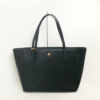 トリーバーチ(Tory Burch)のTORY BURCH(トリーバーチ) ハンドバッグ美品  黒 レザー(ハンドバッグ)