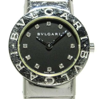 ブルガリ(BVLGARI)のBVLGARI(ブルガリ) 腕時計 ブルガリブルガリ,トゥボガス BB232TS レディース 12Pダイヤインデックス 黒(腕時計)