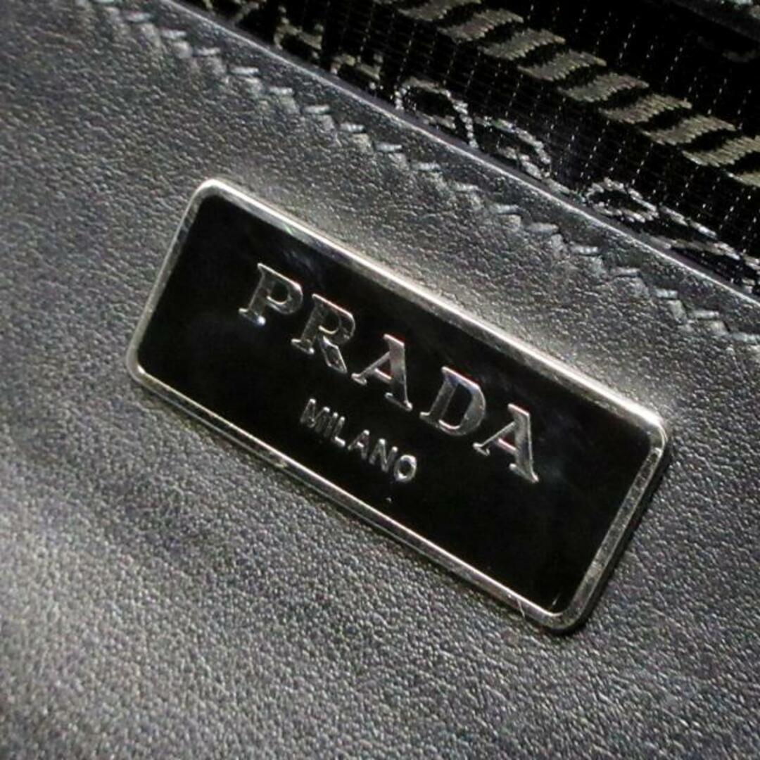 PRADA(プラダ)のPRADA(プラダ) トートバッグ トライアングルロゴ B2925R 黒 シティスポーツ(レザー) レディースのバッグ(トートバッグ)の商品写真