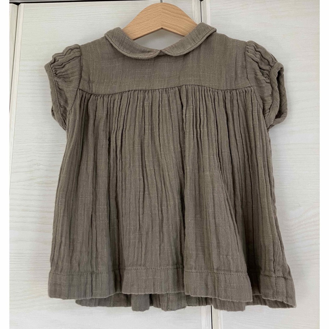 Bonpoint(ボンポワン)のlittle cotton clothes トップス　18-24m キッズ/ベビー/マタニティのキッズ服女の子用(90cm~)(Tシャツ/カットソー)の商品写真