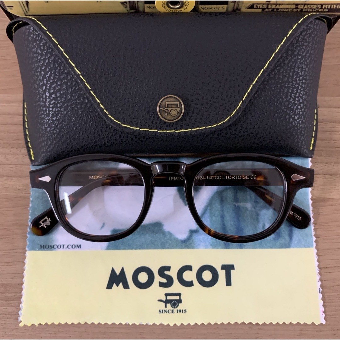 MOSCOT(モスコット)のMOSCOT モスコット レムトッシュ 44鼈甲 メンズのファッション小物(サングラス/メガネ)の商品写真