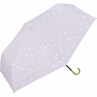 【色: ラベンダー】Wpc. 日傘 折りたたみ傘 遮光ゴールドラインマーガレット(その他)