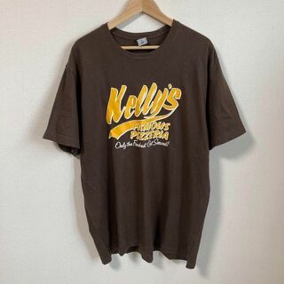 オールドネイビー(Old Navy)の00's OLD NAVY オールドネイビー　Tシャツ オーバーサイズ　茶　XL(Tシャツ/カットソー(半袖/袖なし))
