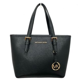 マイケルコース(Michael Kors)のMICHAEL KORS(マイケルコース) ハンドバッグ - 黒 レザー(ハンドバッグ)