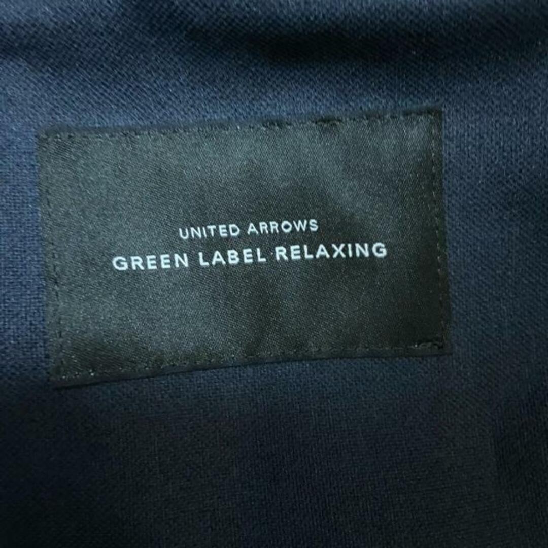 United Arrows GREEN LABEL RELAXING(ユナイテッドアローズ グリーンレーベル) ジャケット サイズ40 M レディース - ダークネイビー 長袖/ノーカラー/春/秋 レディースのジャケット/アウター(その他)の商品写真