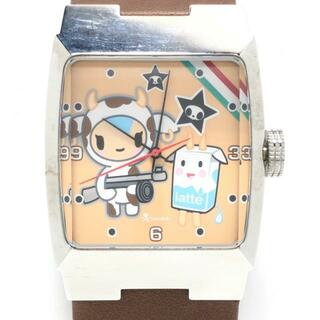 tokidoki(トキドキ) 腕時計 - レディース ベージュ×マルチ(腕時計)