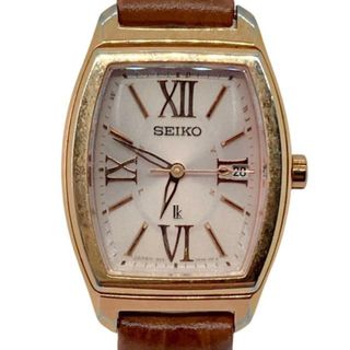 セイコー(SEIKO)のSEIKO(セイコー) 腕時計 LUKIA(ルキア) 1B22-0AP0 レディース シルバー(腕時計)