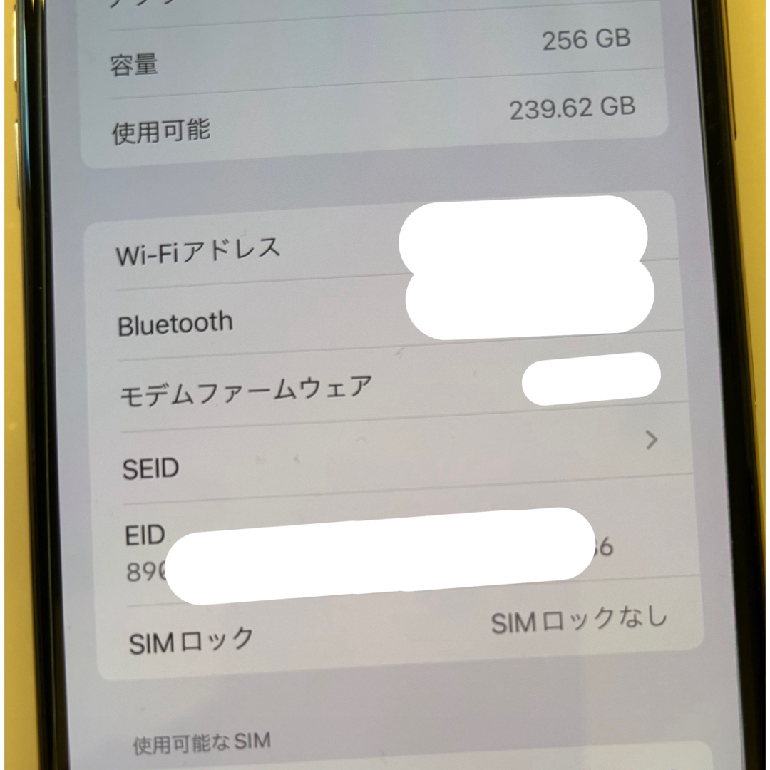 Apple(アップル)のiPhonexsmax 256G SIMフリー スマホ/家電/カメラのスマートフォン/携帯電話(スマートフォン本体)の商品写真