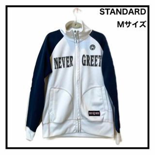 【STANDARD】　トラックジャケット　ジャージ　メンズ　ハーフジップ　M(ジャージ)