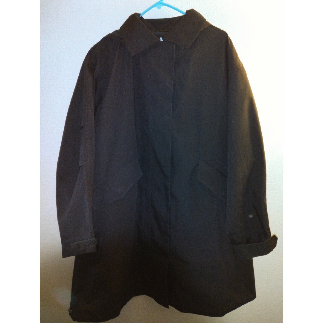 UNIQLO(ユニクロ)のユニクロ　ブロックテックコート　ダークブラウン レディースのジャケット/アウター(その他)の商品写真