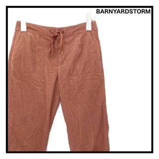 BARNYARDSTORM - バンヤードストーム　イージーパンツ　カジュアル　ピンク　コーディロイ　レディース