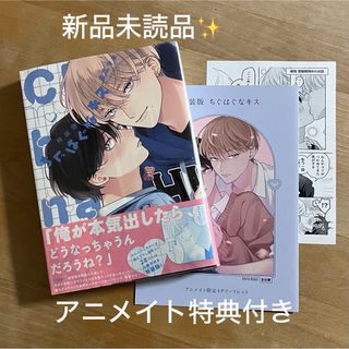 新品未読品✨ちぐはぐなキス 特装版/末広マチ　アニメイト特典blコミック(ボーイズラブ(BL))