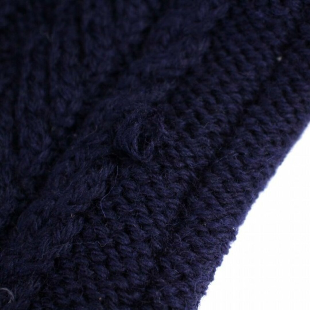 other(アザー)のGUERNSEY WOOLLENS ニット セーター 長袖 クルーネック M 紺 メンズのトップス(ニット/セーター)の商品写真