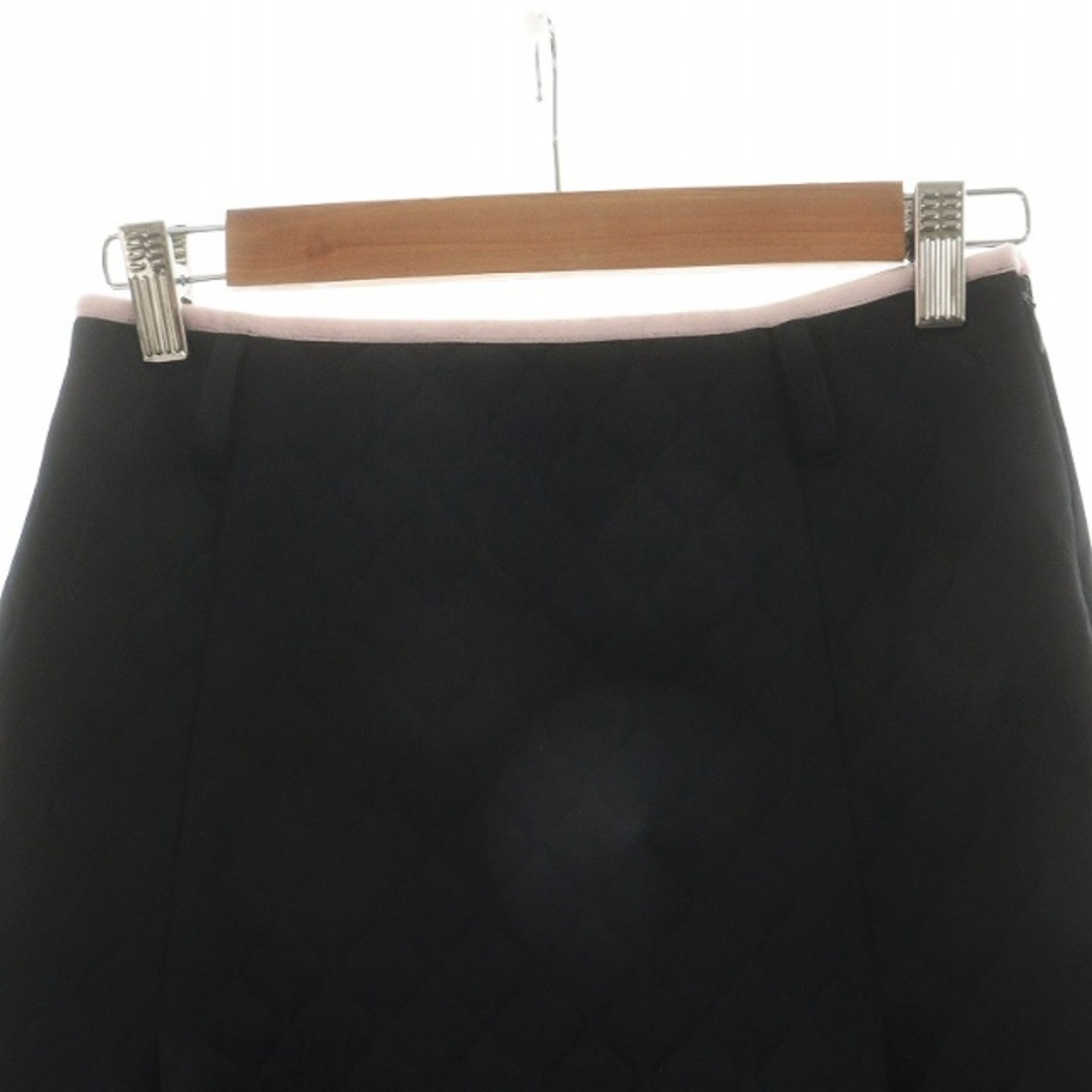 アルチビオ 22AW フレアスカート ミニ丈 38 M 黒 A216112 レディースのスカート(ミニスカート)の商品写真