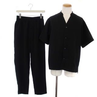 アーバンリサーチ(URBAN RESEARCH)のURBAN RESEARCH 23SS セットアップ シャツ パンツ M 黒(スラックス)