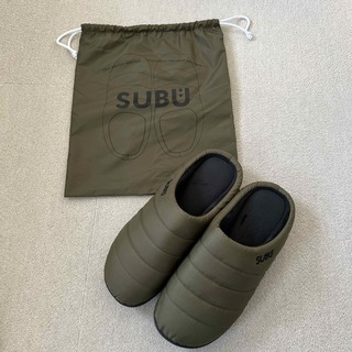 アディダス(adidas)のSUBU Down Sandalsスブ サンダル カーキ 26〜27.5cm(サンダル)