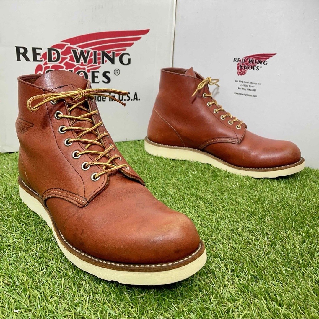 REDWING(レッドウィング)の【安心品質0320】廃盤8166レッドウイング☆ＲＥＤＷＩＮＧブーツ送料込 メンズの靴/シューズ(ブーツ)の商品写真