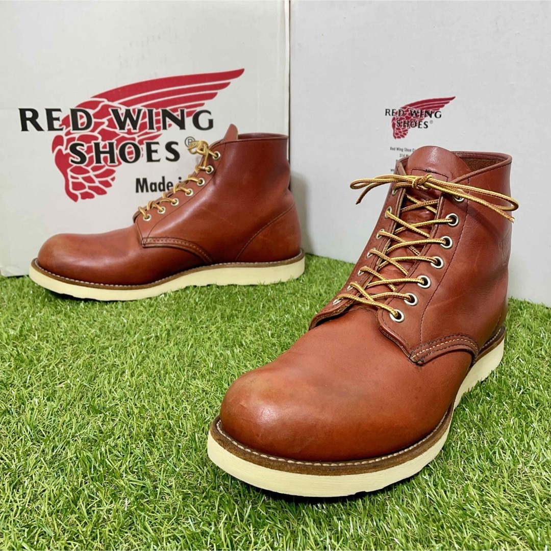 REDWING(レッドウィング)の【安心品質0320】廃盤8166レッドウイング☆ＲＥＤＷＩＮＧブーツ送料込 メンズの靴/シューズ(ブーツ)の商品写真