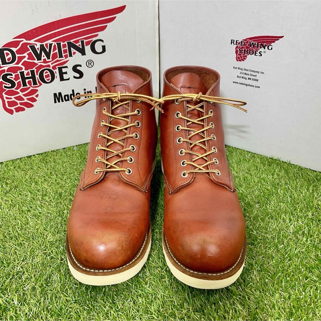 REDWING(レッドウィング)の【安心品質0320】廃盤8166レッドウイング☆ＲＥＤＷＩＮＧブーツ送料込 メンズの靴/シューズ(ブーツ)の商品写真