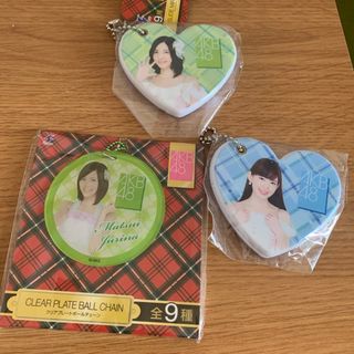 AKB48 グッズ　アクリル　ボールチェーン　スライドミラー(アイドルグッズ)