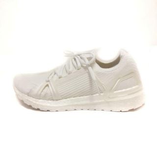 adidas by Stella McCartney - ADIDAS BY STELLA McCARTNEY(アディダスバイステラマッカートニー) スニーカー JP 24.5 レディース - 白 インソール取外し可/PRIMEBLUE ニット×化学繊維