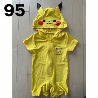 ポケモン - モンポケ　ポケモン　ピカチュー　水着　スイムウェア　95