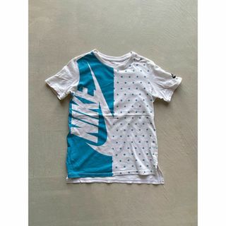 ナイキ(NIKE)のNIKE ナイキ ボーイズ スタープリントTシャツ ホワイト×ブルー(y169)(Tシャツ/カットソー)