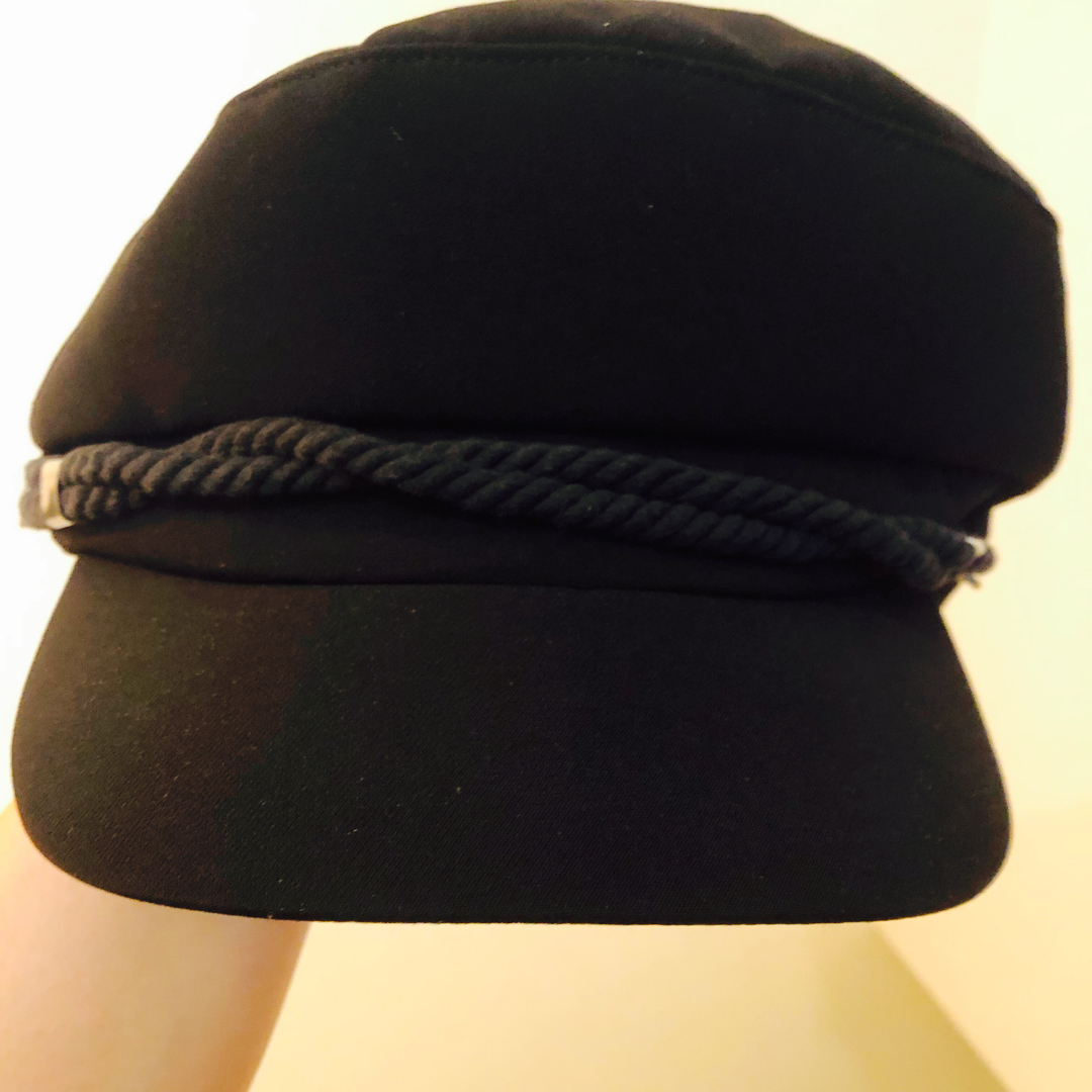 CA4LA(カシラ)のカシラ　ca4la キャスケット　 帽子 ブラック　マリーン　水兵帽　ハンチング レディースの帽子(キャスケット)の商品写真