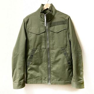 G-STAR RAW(ジースターロゥ) コート サイズS メンズ - カーキ 長袖/中綿/ジップアップ/冬