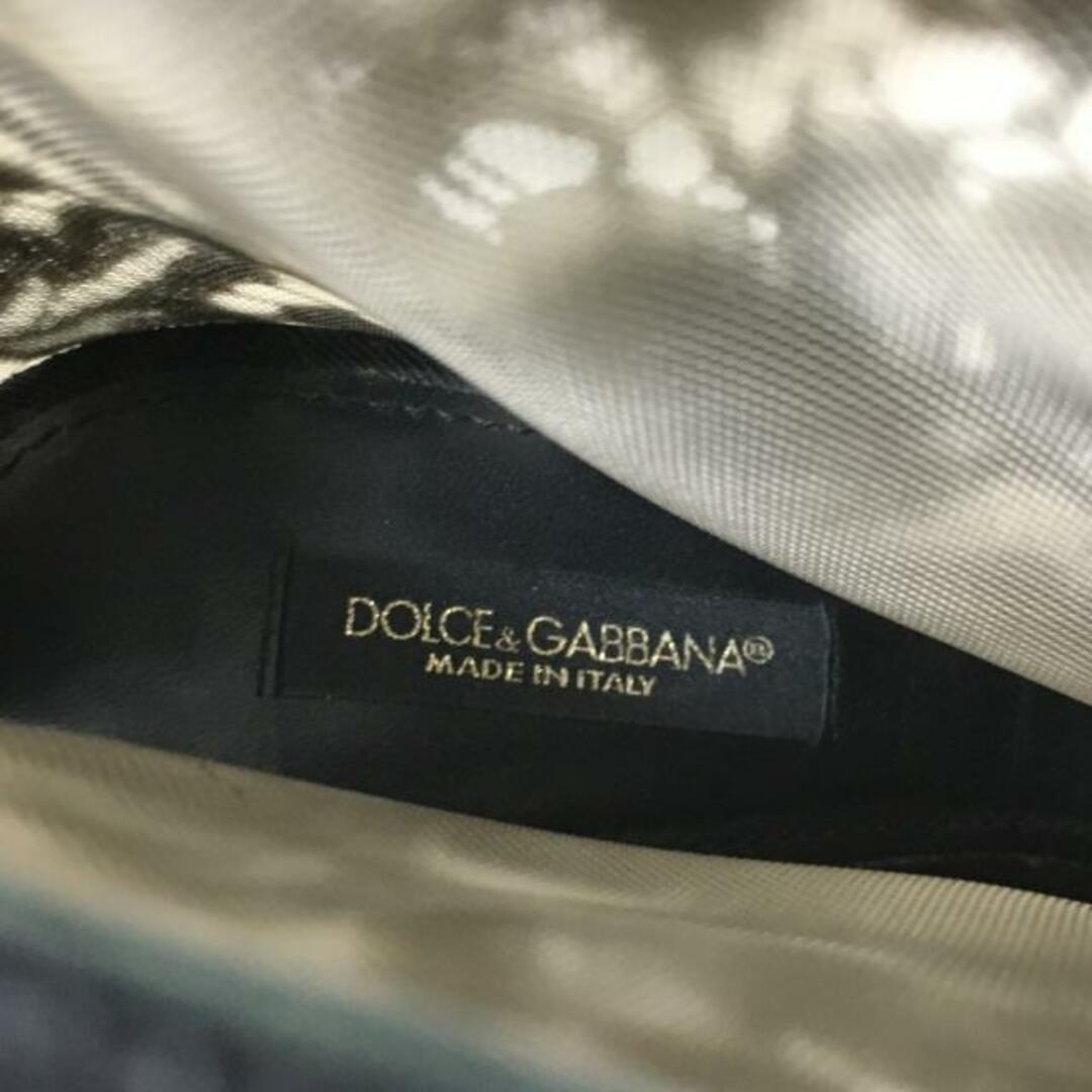 DOLCE&GABBANA(ドルチェアンドガッバーナ)のDOLCE&GABBANA(ドルチェアンドガッバーナ) ブーツ 36 レディース - 黒×ベージュ ブーツサンダル/レース/メッシュ 化学繊維 レディースの靴/シューズ(ブーツ)の商品写真