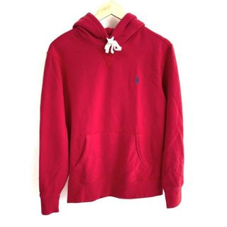 ポロラルフローレン(POLO RALPH LAUREN)のPOLObyRalphLauren(ポロラルフローレン) パーカー サイズSP S メンズ美品  - レッド 長袖/裏起毛(パーカー)