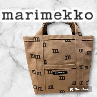 マリメッコ(marimekko)のマリメッコ　ミニバック　総柄　ロゴ　ランチバック　ハンドバック(ハンドバッグ)