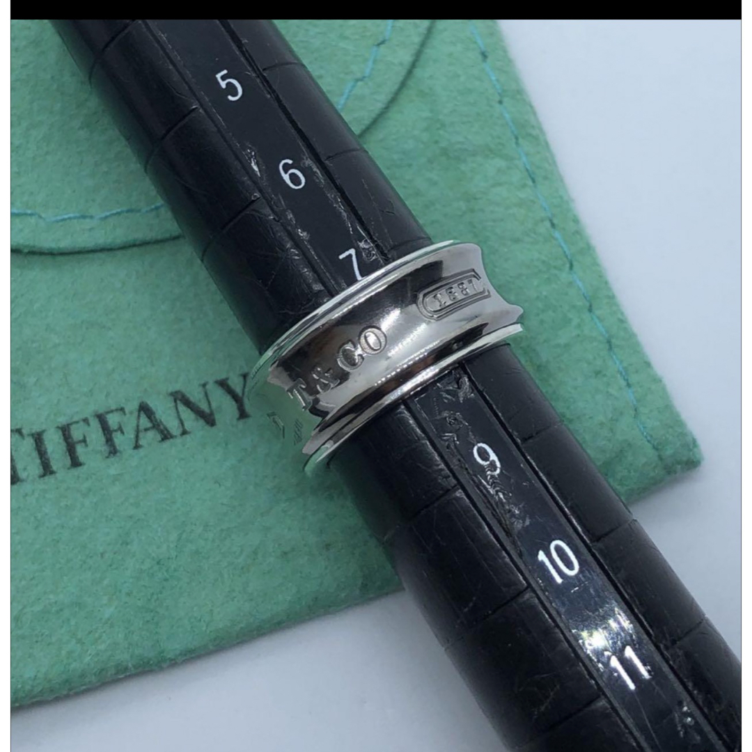 Tiffany & Co. - 美品 ティファニーナローリング チタン 7.5~8号 Tiffany & Co. - 美品 ティファニーナローリング チタン 7.5~8号