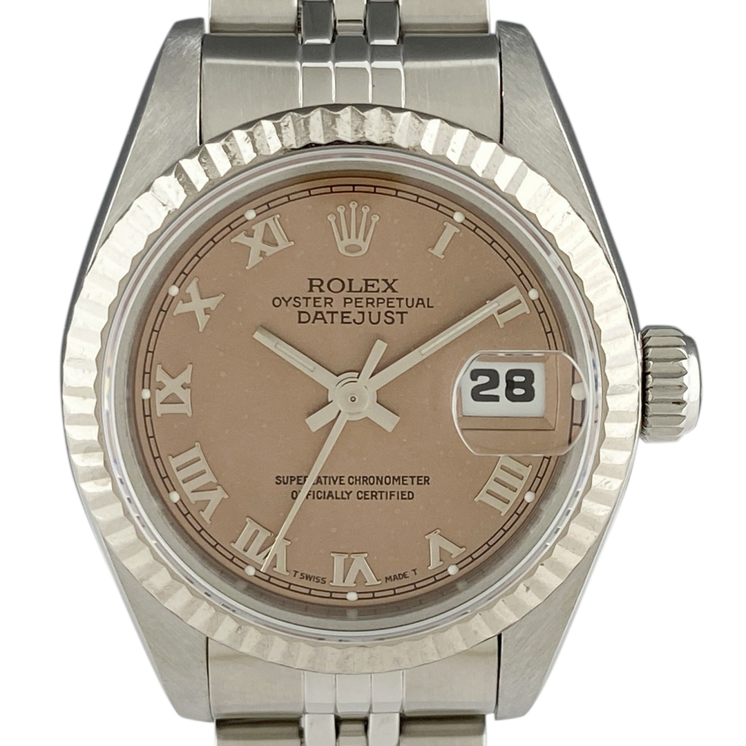 ROLEX(ロレックス)のロレックス デイトジャスト ローマン 69174 自動巻き レディース 【中古】 レディースのファッション小物(腕時計)の商品写真