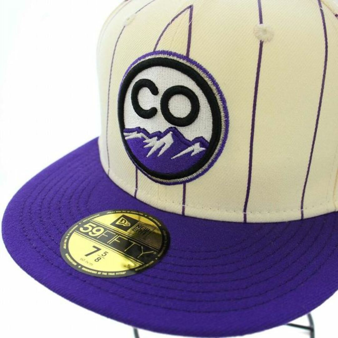NEW ERA(ニューエラー)のNEW ERA 59FIFTY Retro City コロラド・ロッキーズ 帽子 メンズの帽子(キャップ)の商品写真