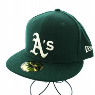 ニューエラー(NEW ERA)のNEW ERA 59FIFTY オークランド・アスレチックス キャップ 野球帽(キャップ)