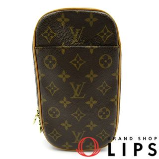 ルイヴィトン(LOUIS VUITTON)のルイ・ヴィトン ポシェットガンジュ  M51870 モノグラム レディースボディバッグ
 ブラウン 廃盤品【中古】(ボディバッグ/ウエストポーチ)