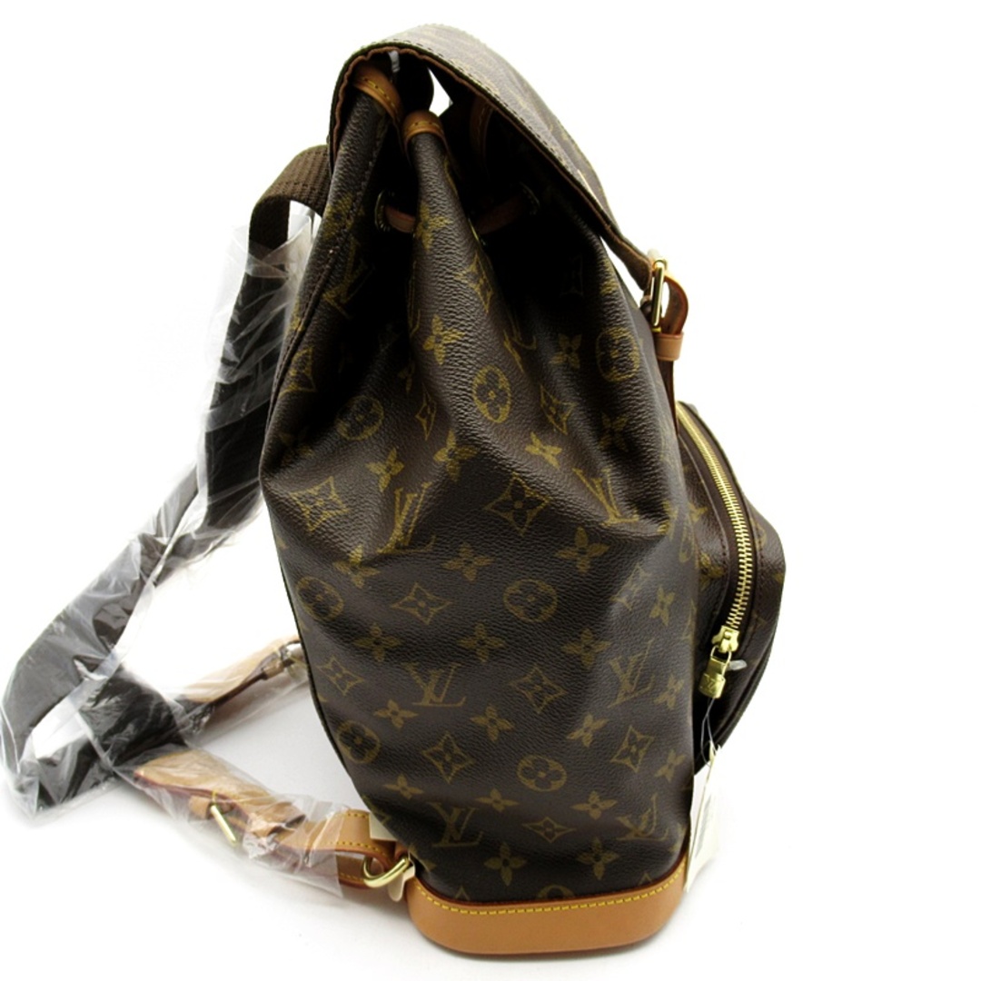 LOUIS VUITTON(ルイヴィトン)のルイ・ヴィトン モンスリGM  M51135 モノグラム レディースリュック・デイパック
 ブラウン 廃盤品【中古】 レディースのバッグ(リュック/バックパック)の商品写真