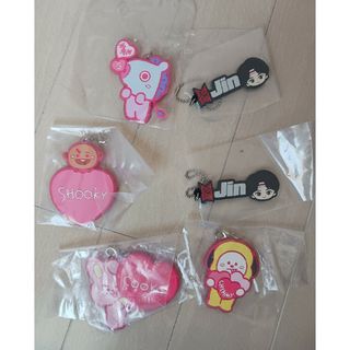 (新品)BTS一番くじキーホルダーセット(アイドルグッズ)