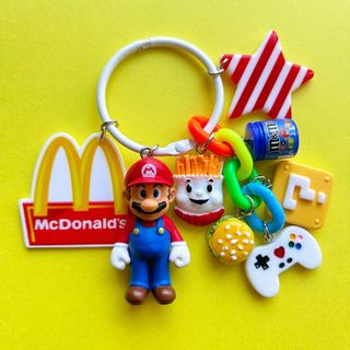 じゃらじゃらキーホルダー マリオ マクドナルド