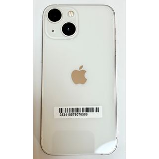 アップル(Apple)のiPhone 13 mini スターライト128GB au Certified(その他)