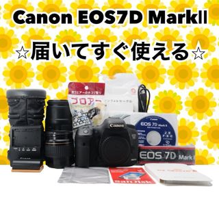 キヤノン(Canon)の❤高画質＆高速連射❤Canon EOS 7D Mark Ⅱ❤一眼レフ(デジタル一眼)