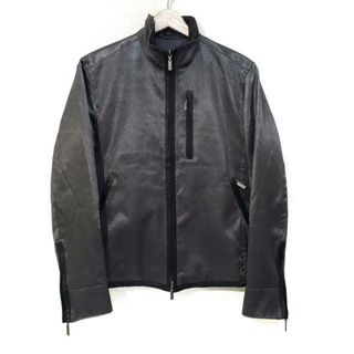 プリッグス(PRIGS)のPRIGS(プリッグス) ブルゾン サイズ46 XL メンズ美品  シルバー×ダークグレー ジップアップ(ブルゾン)