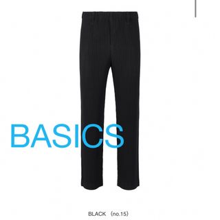 HOMME PLISSÉ ISSEY MIYAKE BASICS Black