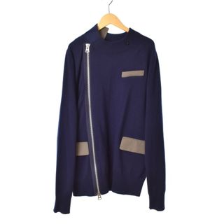 サカイ(sacai)のsacai 21AW 再構築 ドッキング ニット ジャケット 21-02553M(ブルゾン)