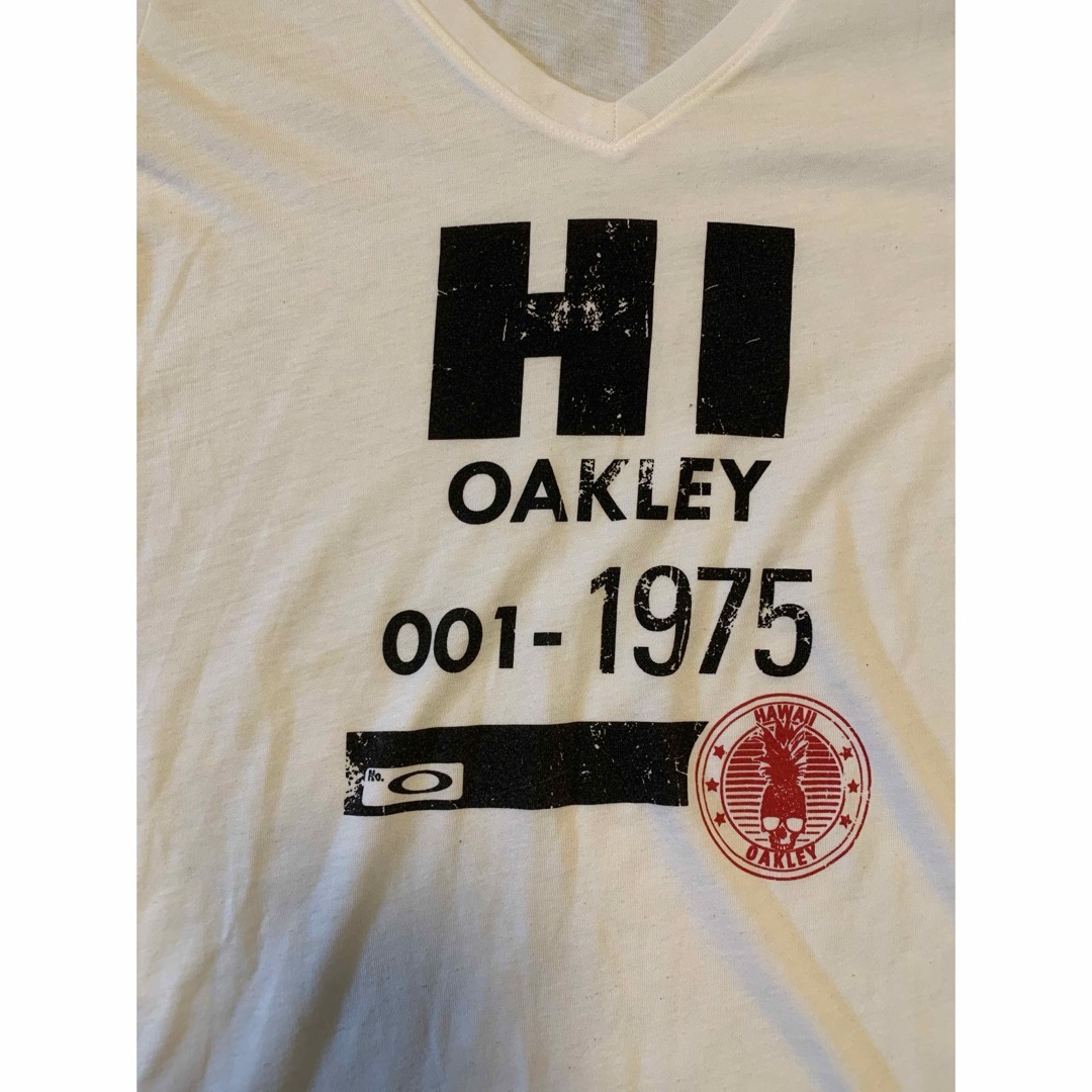 Oakley(オークリー)の値下げ　オークリー　レディース　XS ハワイ限定　かわいい レディースのトップス(Tシャツ(半袖/袖なし))の商品写真