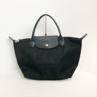 ロンシャン(LONGCHAMP)のLONGCHAMP(ロンシャン) トートバッグ ル・プリアージュネオ 黒 ナイロン×レザー(トートバッグ)