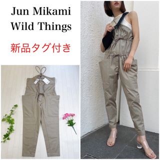 新品 Jun Mikami x Wild Things ジャンプスーツ ベージュ(サロペット/オーバーオール)