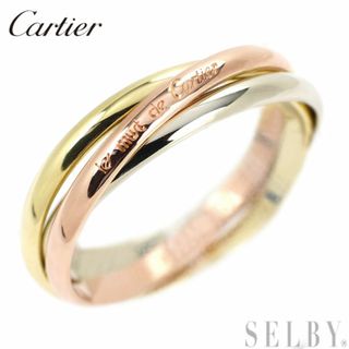 カルティエ(Cartier)のカルティエ K18YG/WG/PG リング トリニティ 51号(リング(指輪))